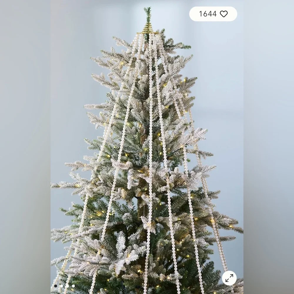 NIB Pearl Tree Garland